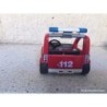 PLAYMOBIL BOMBEROS 112- CAMIÓN AÑO 1996 REF. 3182- COCHE AÑO 1999 REF.3177