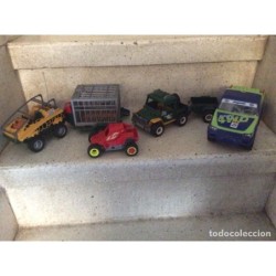 PLAYMOBIL. 4 COCHES TODOTERRENO.