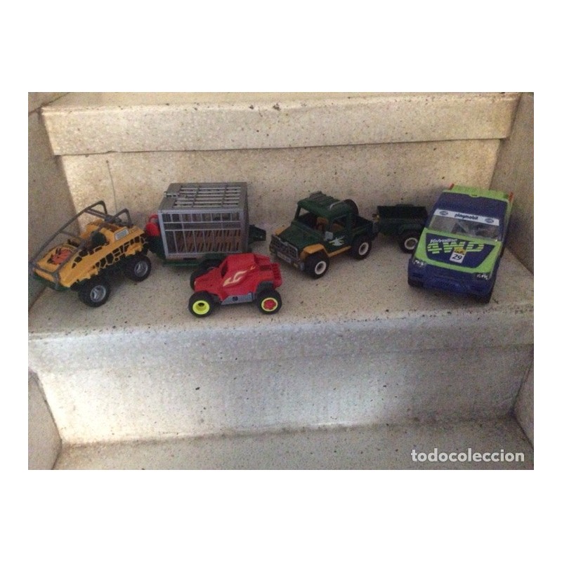 PLAYMOBIL. 4 COCHES TODOTERRENO.