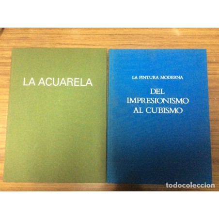 LIBROS DE PINTURA. LA ACUARELA-LA PINTURA MODENA DEL IMPRESIONISMO AL CUBISMO- EDITIONS ALBERT SKIRA