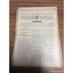 BOLETÍN OFICIAL MINISTERIO DEL AIRE.