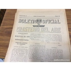BOLETÍN OFICIAL MINISTERIO DEL AIRE.