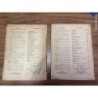 CANCIONERO. RÉCORD SONG BOOK. THE AALISON.JESS CONRAD.ORIGINALES EN INGLÉS.2 EJEMPLARES.