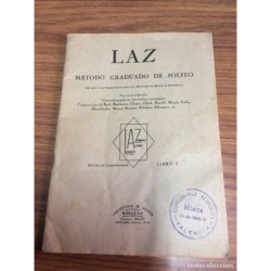 MÉTODO GRADUADO DE SOLFEO. LAZ.LIBRO I.AÑO 1941.
