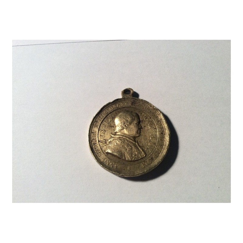 PIVS IX-PIO IX-SANTIFICACION DE LOS MARTIRES GRIEGOS.AÑO 1867.