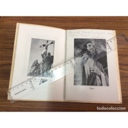 CRISTO MISTERIO POR PASIÓN.CERVERA.CON FIRMAS Y DEDICATORIAS DE LOS ACTORES.AÑO 1940.