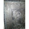 NUESTRA SEÑORA DEL CARMEN. REPUJADO EN BRONCE PLATEADO. MUY ANTIGUO.