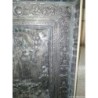 NUESTRA SEÑORA DEL CARMEN. REPUJADO EN BRONCE PLATEADO. MUY ANTIGUO.