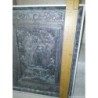 NUESTRA SEÑORA DEL CARMEN. REPUJADO EN BRONCE PLATEADO. MUY ANTIGUO.