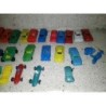 JUGUETES.25 COCHES PLASTICO. ORIGINALES.ANTIGUOS