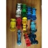 JUGUETES.25 COCHES PLASTICO. ORIGINALES.ANTIGUOS