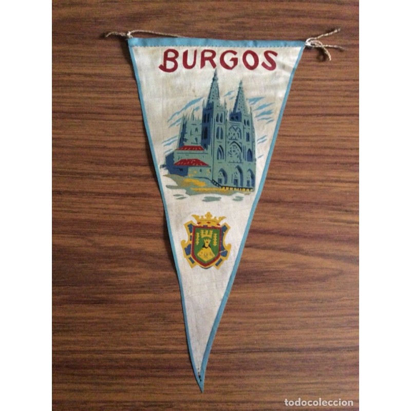 BURGOS.BANDERIN ANTIGUO.CATEDRAL.