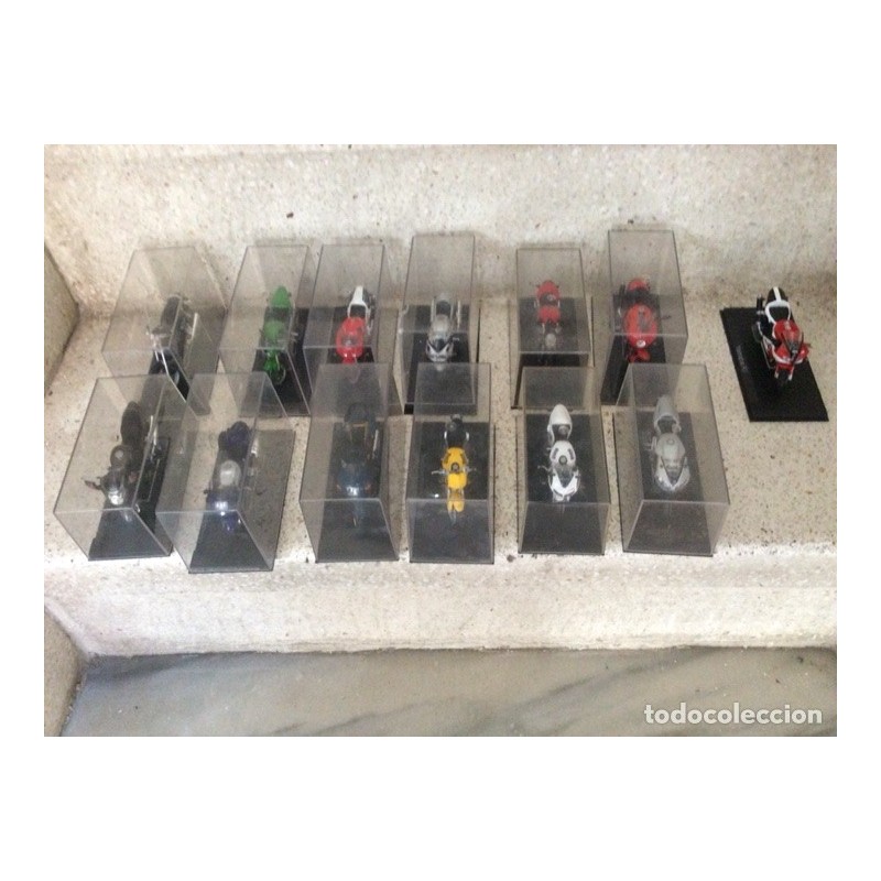 COLECCIÓN DE 13 MOTOCICLETAS.MODELOS PARA COLECCIONISTAS CE.